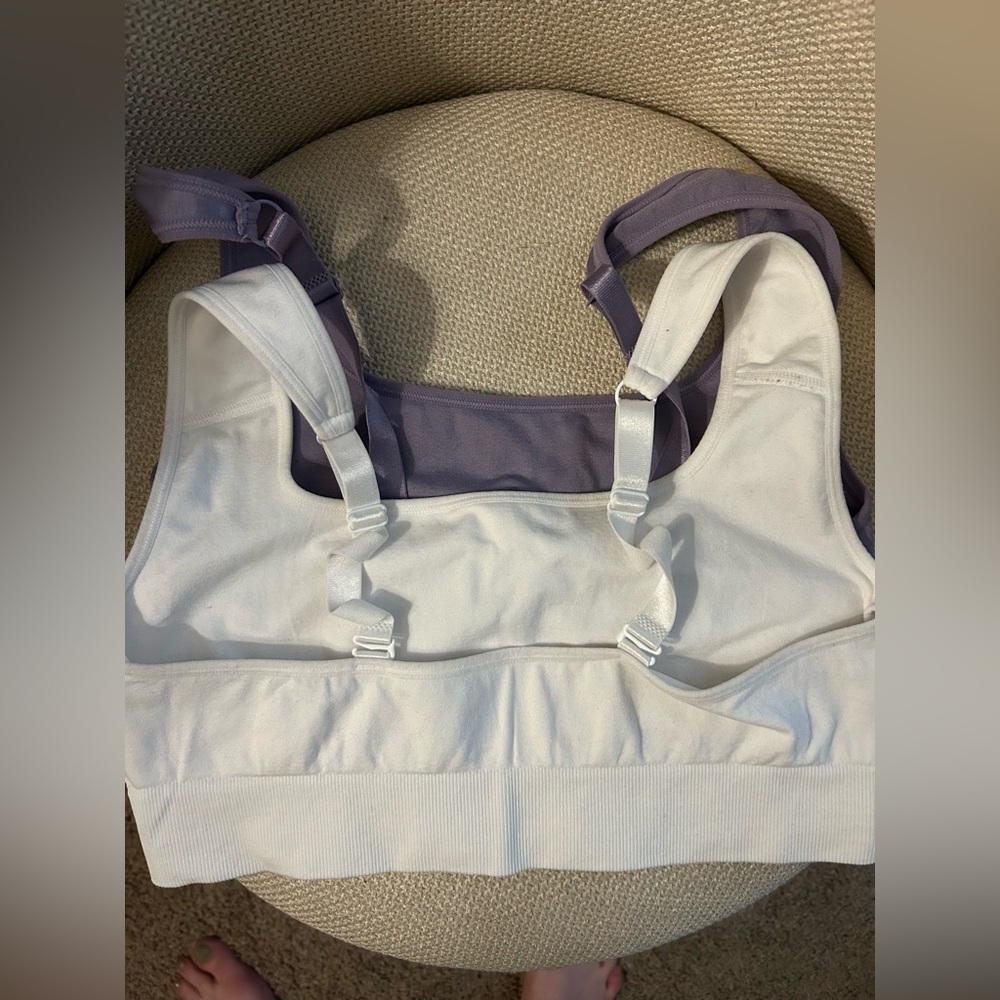 2 Puma Sports bras- size large- like new
